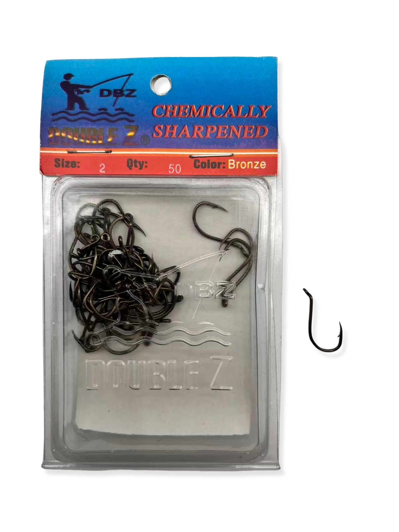 Double Z Chemically Sharpened Octopus Hooks