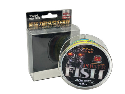 YAMA KAWA PE Power Fishing Line 150YDS